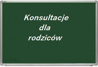 napis komunikatu konsultacje